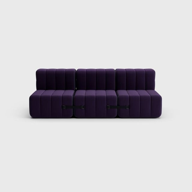 Curt-Set 6 - e.g. Flexible 3-seater - Jet - 9607 (Blue | Purple)