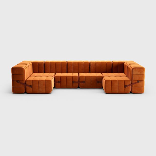 Curt-Set 15 - Barcelona - Russet - V3347|17 (Red)
