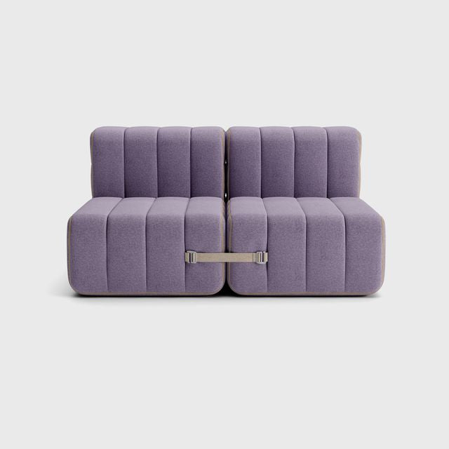 Curt-Set 4 - e.g. Flexible 2-seater - Dama - 0039 (Lilac)