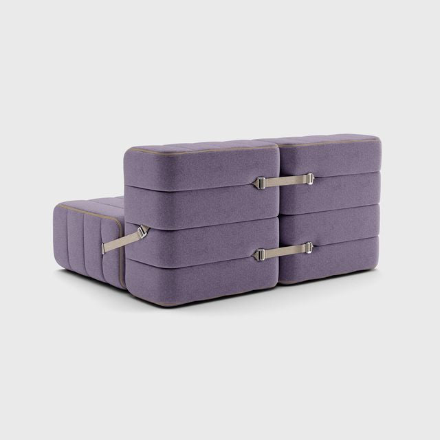 Curt-Set 4 - e.g. Flexible 2-seater - Dama - 0039 (Lilac)