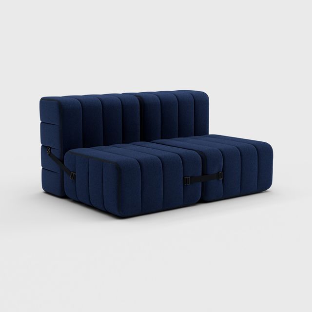 Curt-Set 4 - e.g. Flexible 2-seater - Jet - 6098 (Dark blue)
