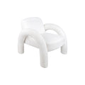 Leitmotiv Stoel Brazo Melange - Wit - 88x74x74cm