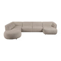 by fonQ Soft U-bank Links - Bouclé - Greige