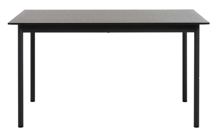 Giga Living - Eettafel Zwart Eiken - 140x85x75cm - Pensacola