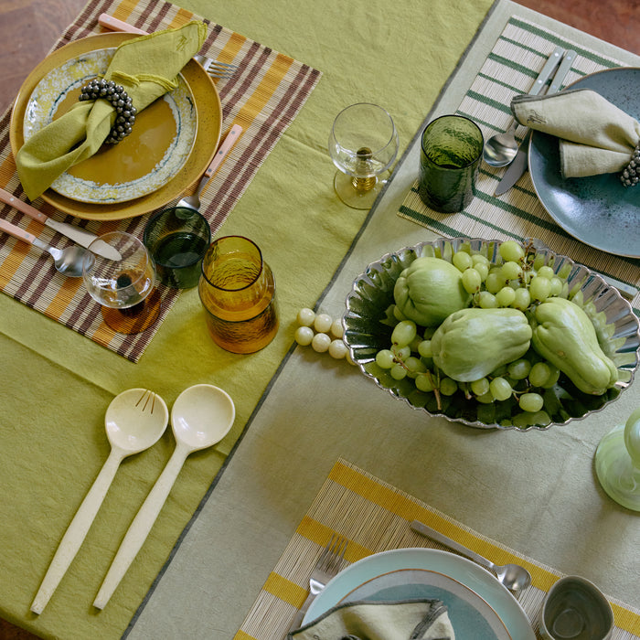 HKliving Ease Tafelkleed 140 x 220 cm - Citrus