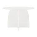 by fonQ Noux Eettafel Ø 120 cm - Wit