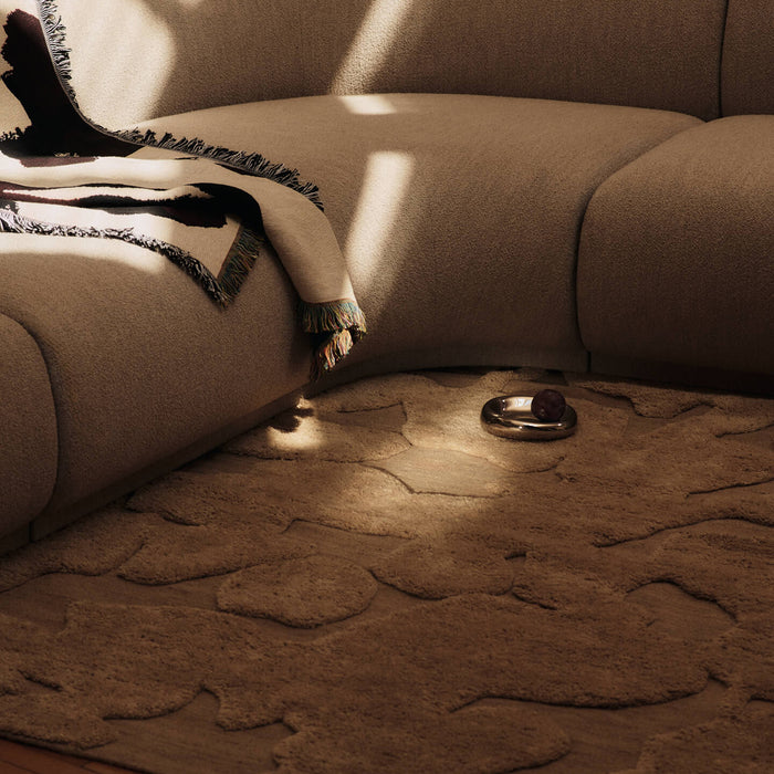 Ferm Living Cilla Vloerkleed 170 x 240 cm - Tan