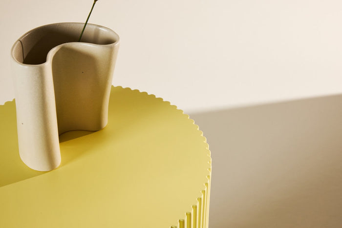 Rebellenclub Graus Bijzettafel - ¿31 cm - Geel