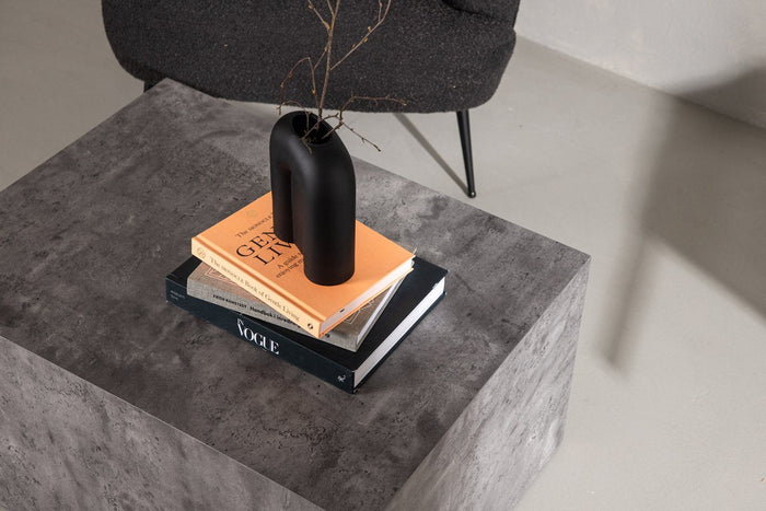 Rebellenclub Tusani Salontafel - 80 x 60 cm - Grijs Betonlook