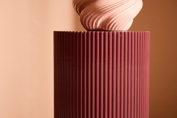 Rebellenclub Graus Bijzettafel - ¿31 cm - Bordeauxrood