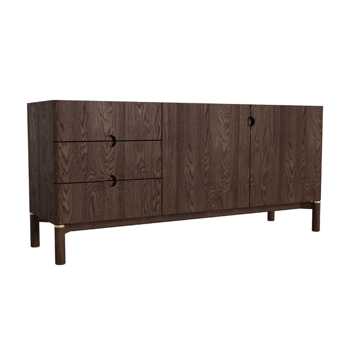 Rebellenclub Tulum Dressoir - Donkerbruin