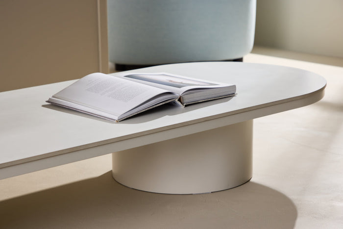 Rebellenclub Mahigan Salontafel - 190 x 60 cm - Creme