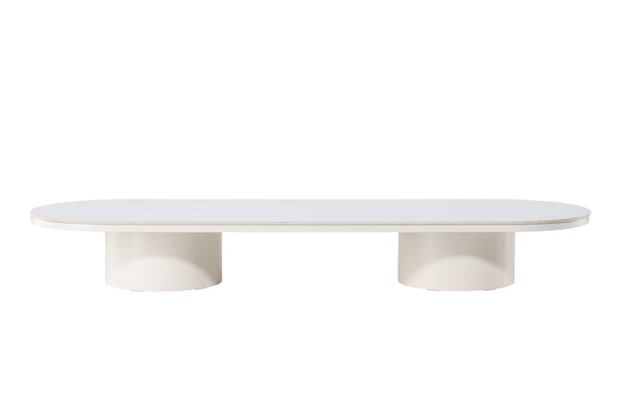 Rebellenclub Mahigan Salontafel - 190 x 60 cm - Creme