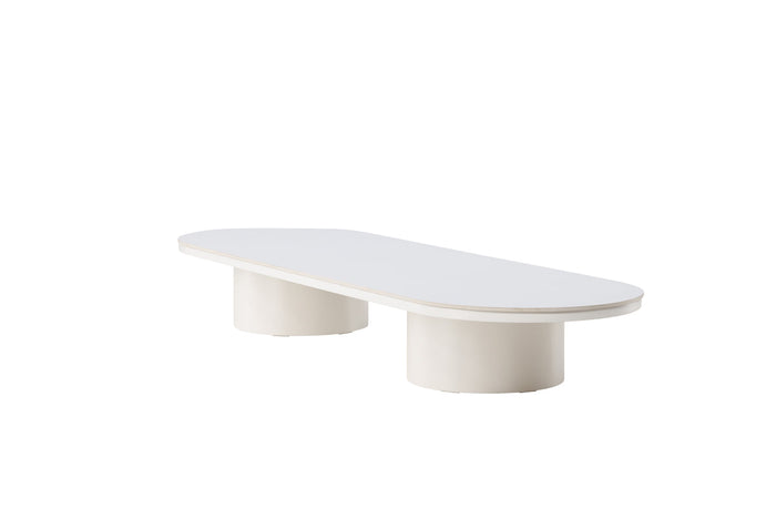 Rebellenclub Mahigan Salontafel - 190 x 60 cm - Creme