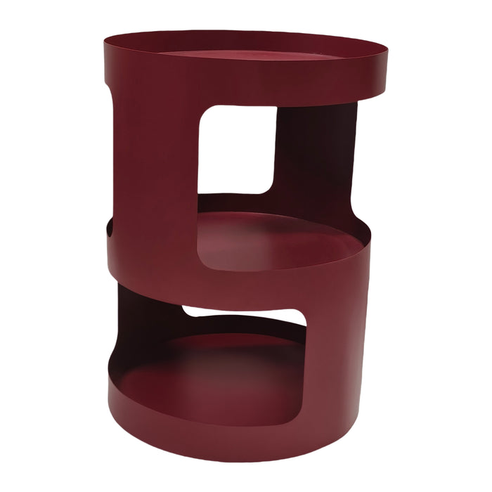 by fonQ Rondo Bijzettafel - Bordeaux