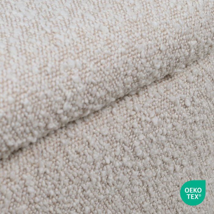 Nolon Nout-Mae Bureaustoelen Set van 2 - Bouclé Beige - Zwart