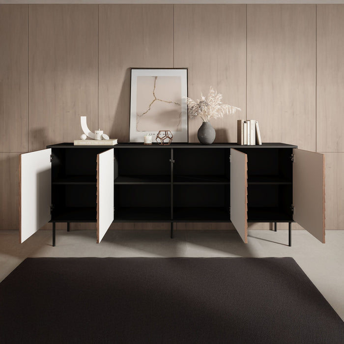 Meubella - Dressoir Cordoba - Eiken - 200 cm