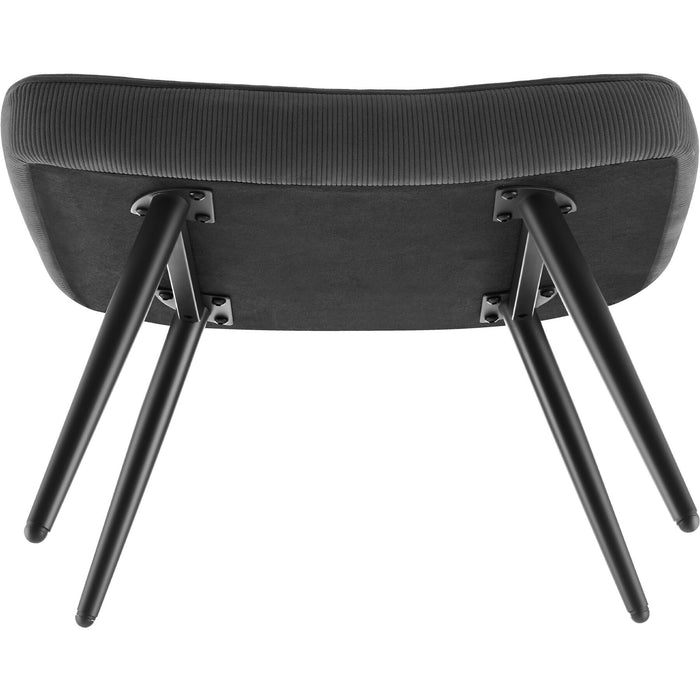 tectake® Fauteuil Hygge gestoffeerd, ergonomisch, draagkracht 150 kg