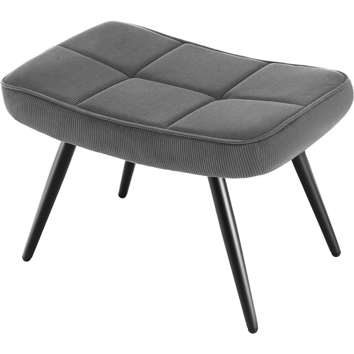 tectake® Fauteuil Hygge gestoffeerd, ergonomisch, draagkracht 150 kg