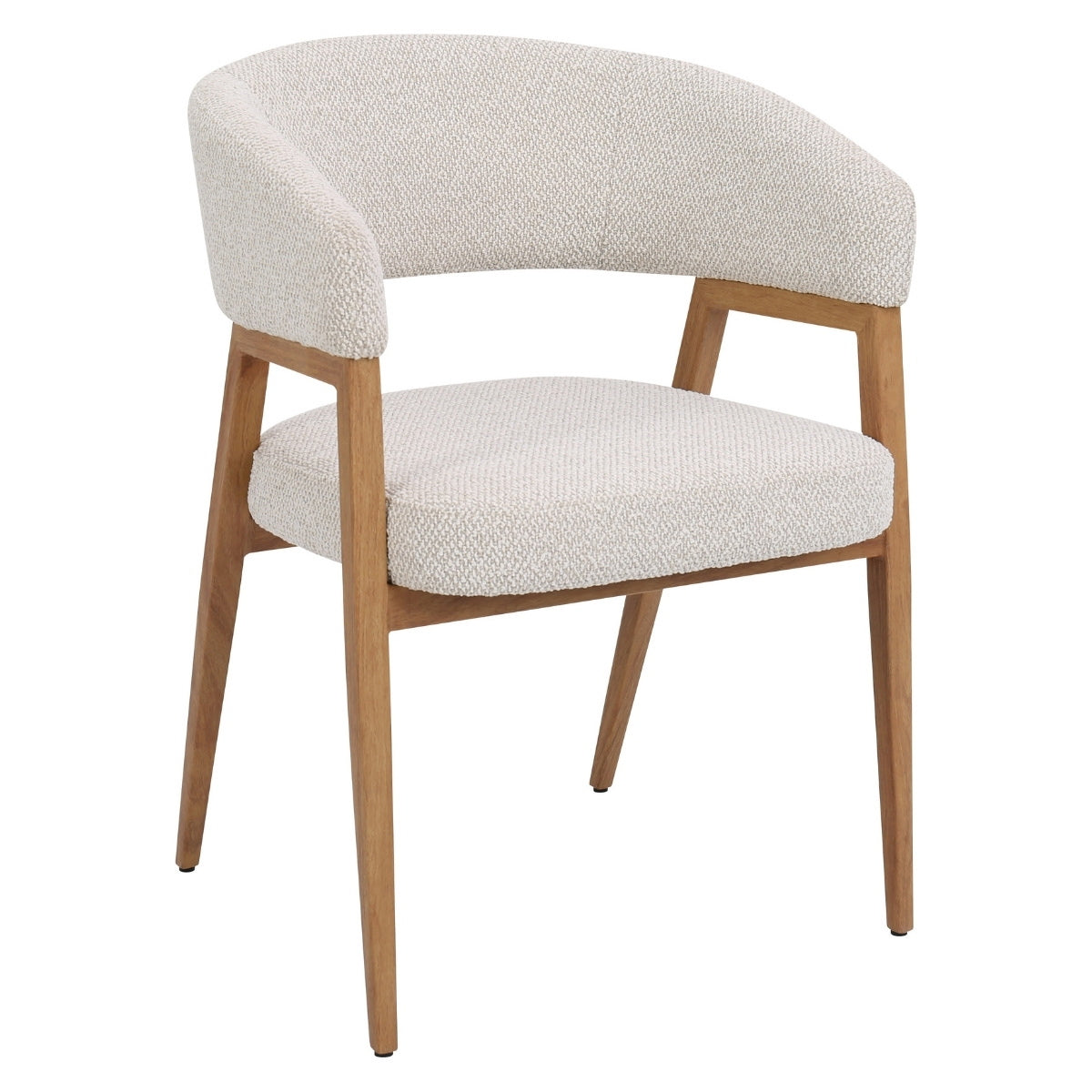 DÉJA Living - Eetkamerstoel Beige|Naturel - Fureso - Set van 2