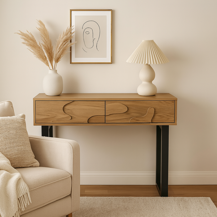 MISOU Calypso Sidetable Kaptafel Make up tafel Consoletafel Haltafe...