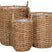 House Nordic Hue Natural Zeegras Manden Set van 3