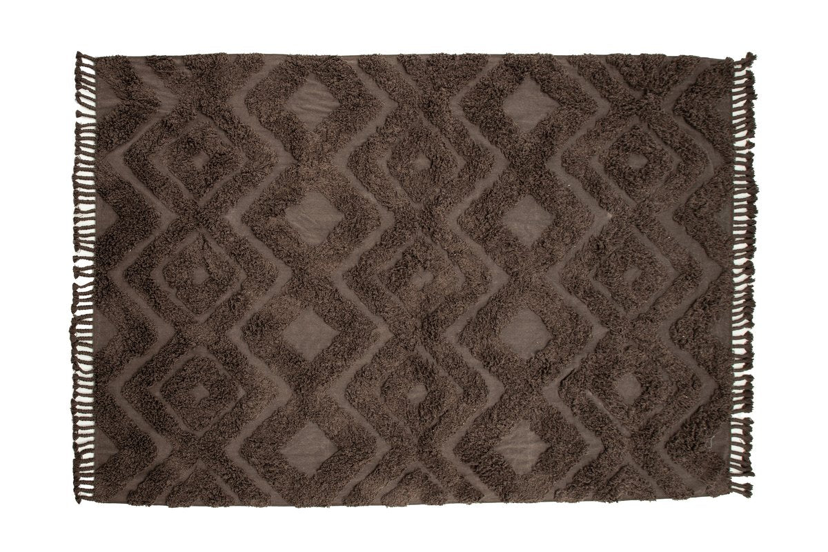 Rebellenclub Nostrum Vloerkleed - 350 x 250 cm - Bruin