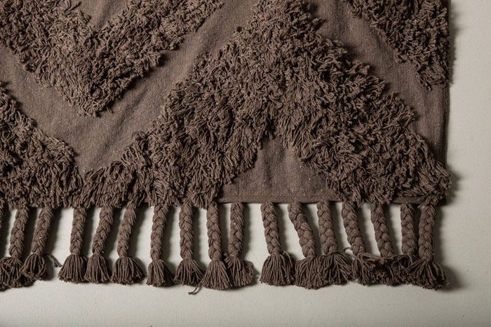 Rebellenclub Nostrum Vloerkleed - 350 x 250 cm - Bruin