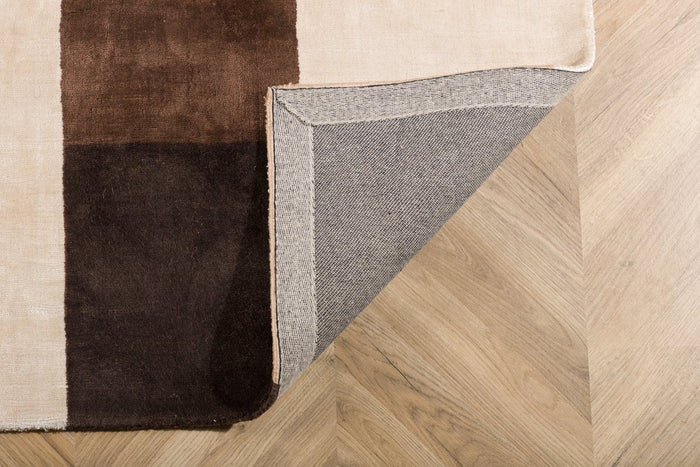 Rebellenclub Saturnia Vloerkleed - 300 - 200 cm - Bruin