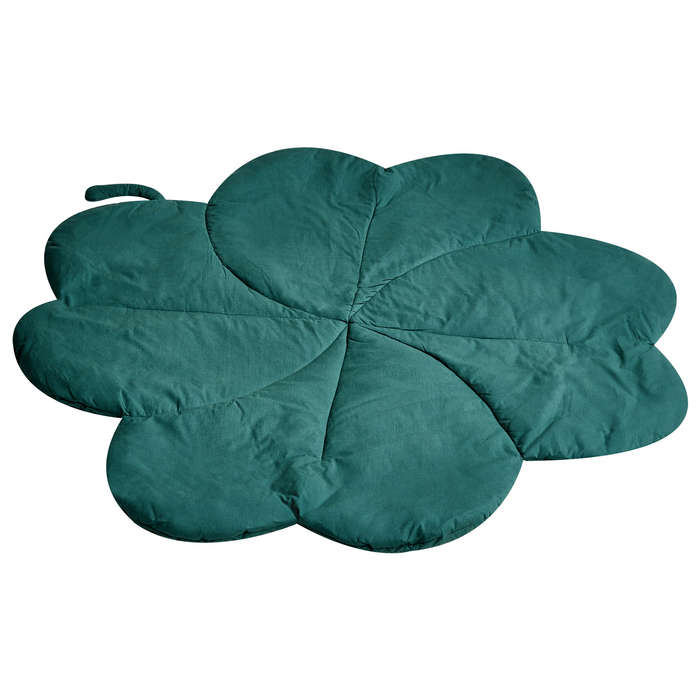 Beliani - ACADINE - Kinderspeelkleed - Groen - 110 x 110 cm - Katoen