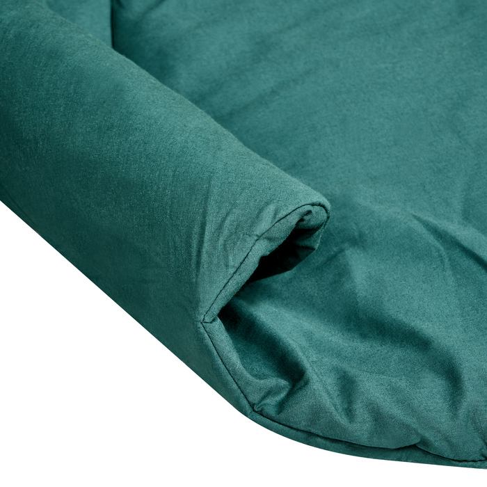 Beliani - ACADINE - Kinderspeelkleed - Groen - 110 x 110 cm - Katoen