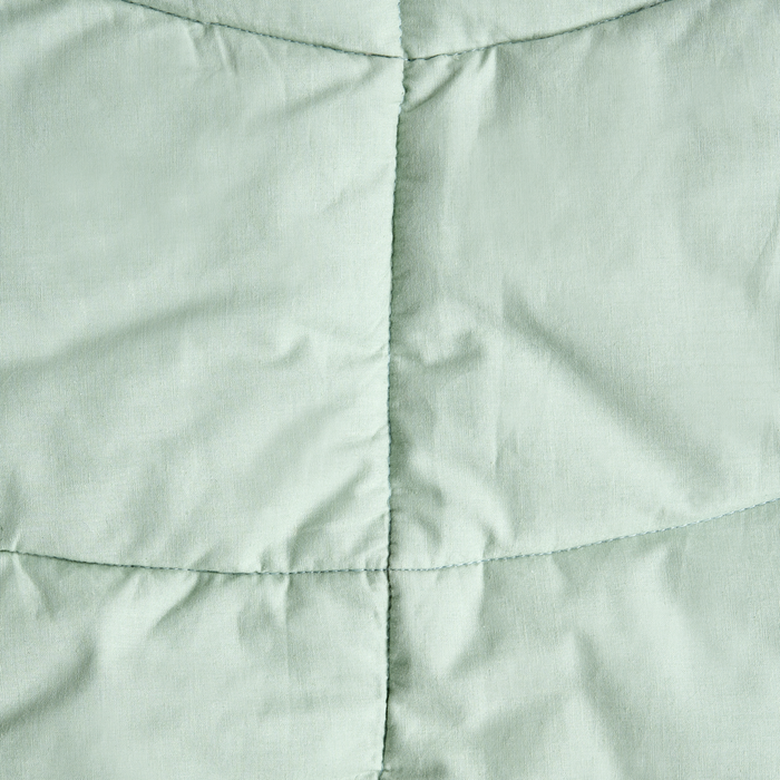 Beliani-EOLIA-Kinderspeelkleed-Lichtgroen-110 x 110 cm-Katoen