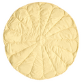 Beliani - ELIZJUM - Kinderspeelkleed - Geel - 110 x 110 cm - Katoen