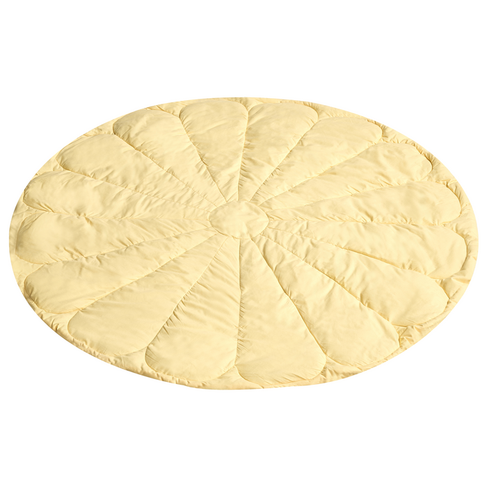 Beliani - ELIZJUM - Kinderspeelkleed - Geel - 110 x 110 cm - Katoen