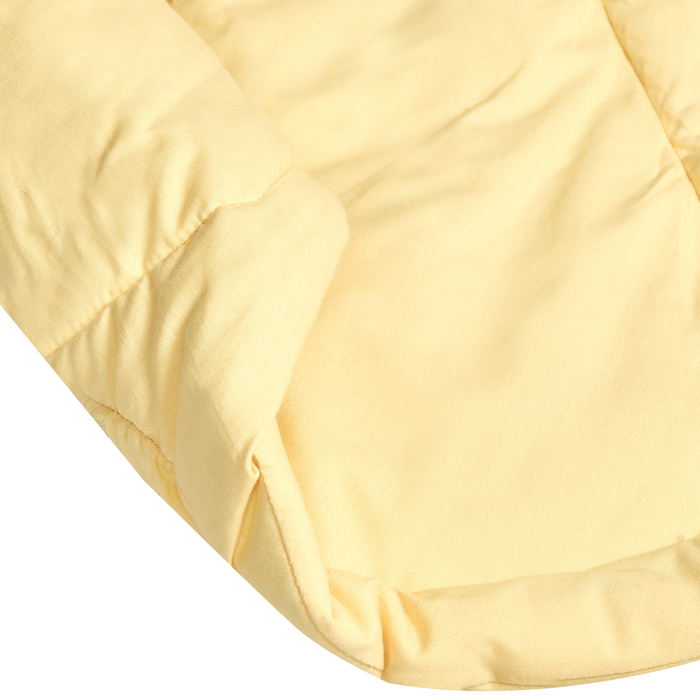 Beliani - ELIZJUM - Kinderspeelkleed - Geel - 110 x 110 cm - Katoen