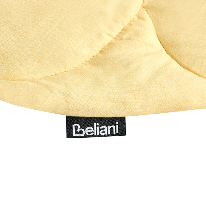 Beliani - ELIZJUM - Kinderspeelkleed - Geel - 110 x 110 cm - Katoen