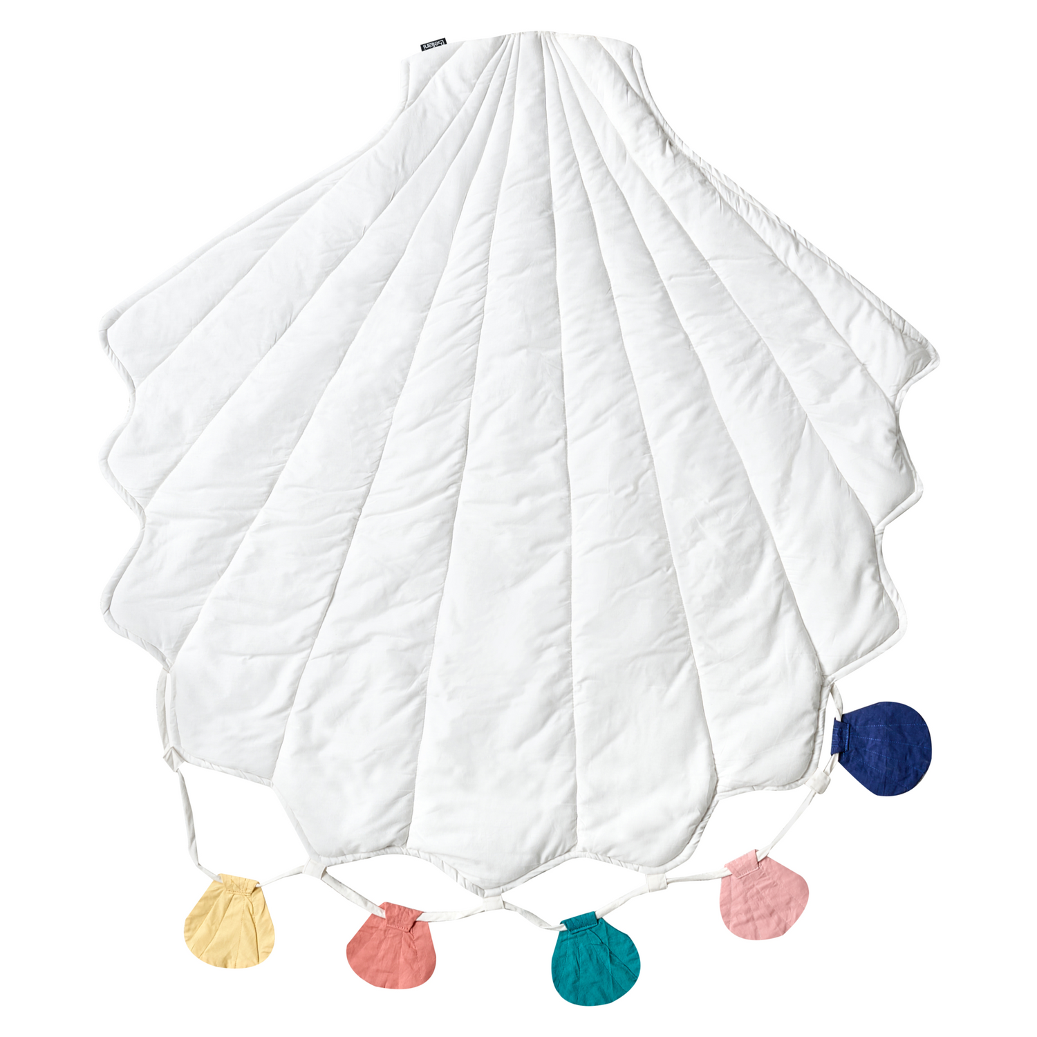 Beliani - KADMEA - Kinderspeelkleed - Wit - 110 x 110 cm - Katoen