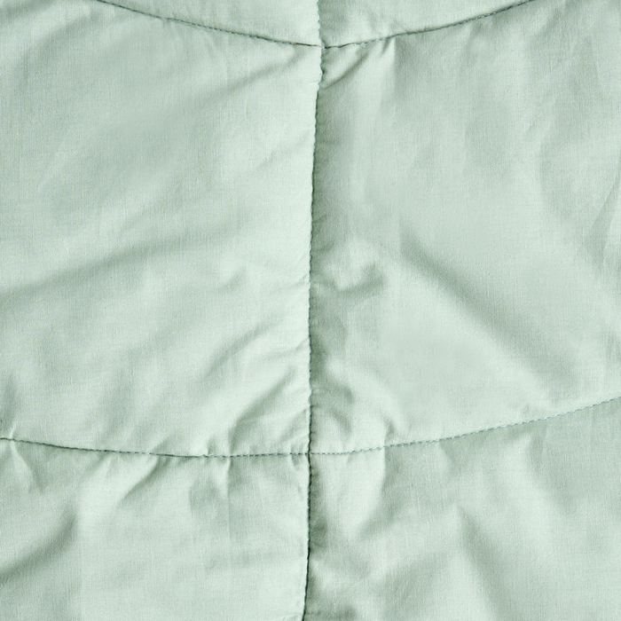 Beliani-HELIKON-Kinderspeelkleed-Lichtgroen-110 x 110 cm-Katoen
