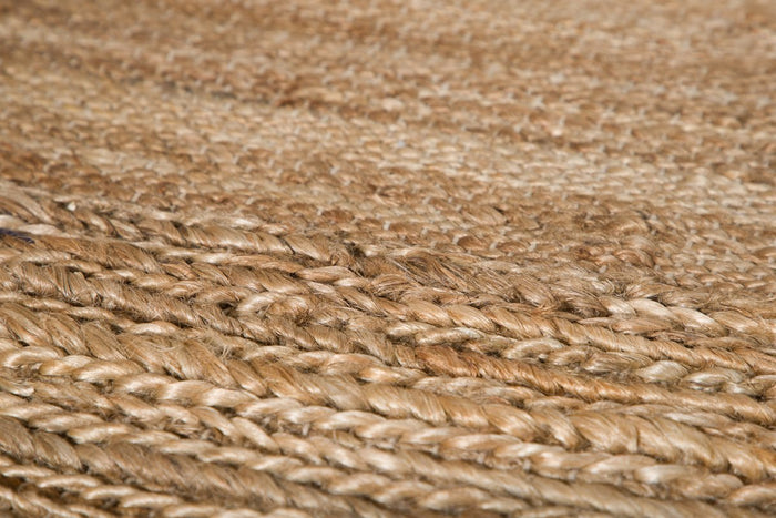 Rebellenclub Melan Vloerkleed - 230 x 160 cm - Naturel Jute