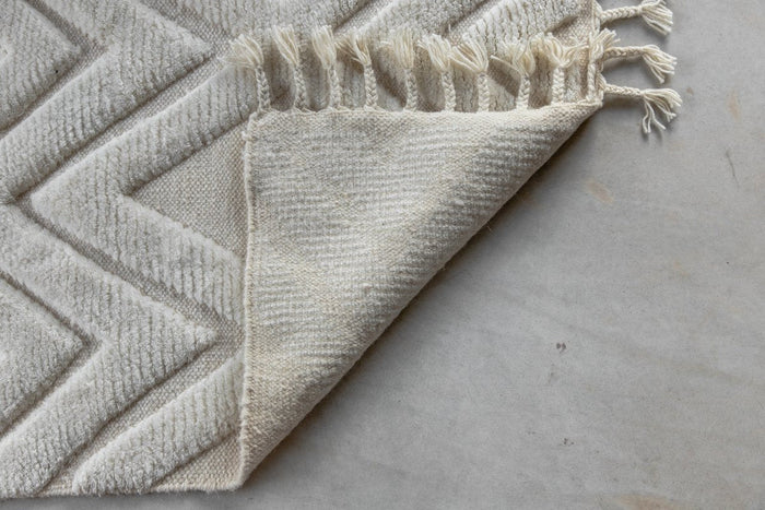 Rebellenclub Fino Vloerkleed - 400 x 300 cm - Beige