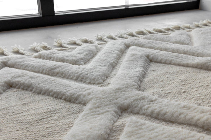 Rebellenclub Fino Vloerkleed - 400 x 300 cm - Beige