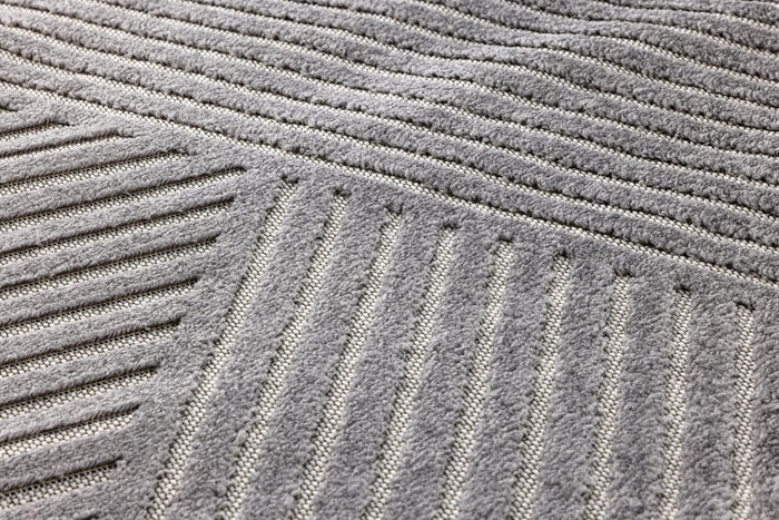 Rebellenclub Monti Vloerkleed - 290 x 200 cm - Grijs