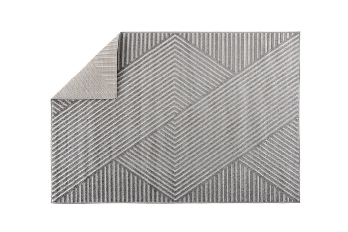 Rebellenclub Monti Vloerkleed - 290 x 200 cm - Grijs