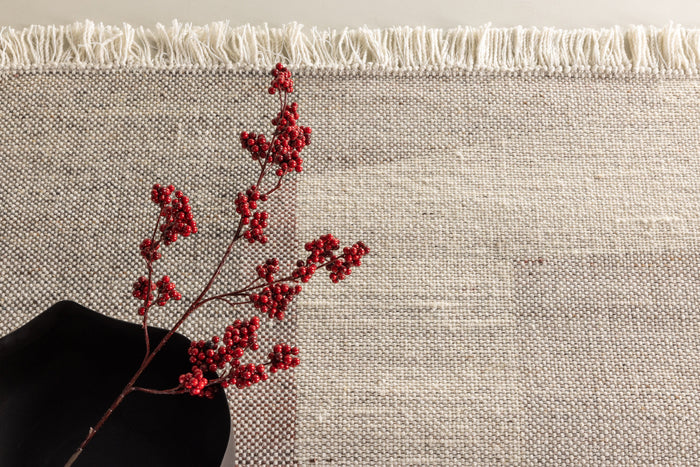 Rebellenclub Kaha Vloerkleed 290x200cm - Beige