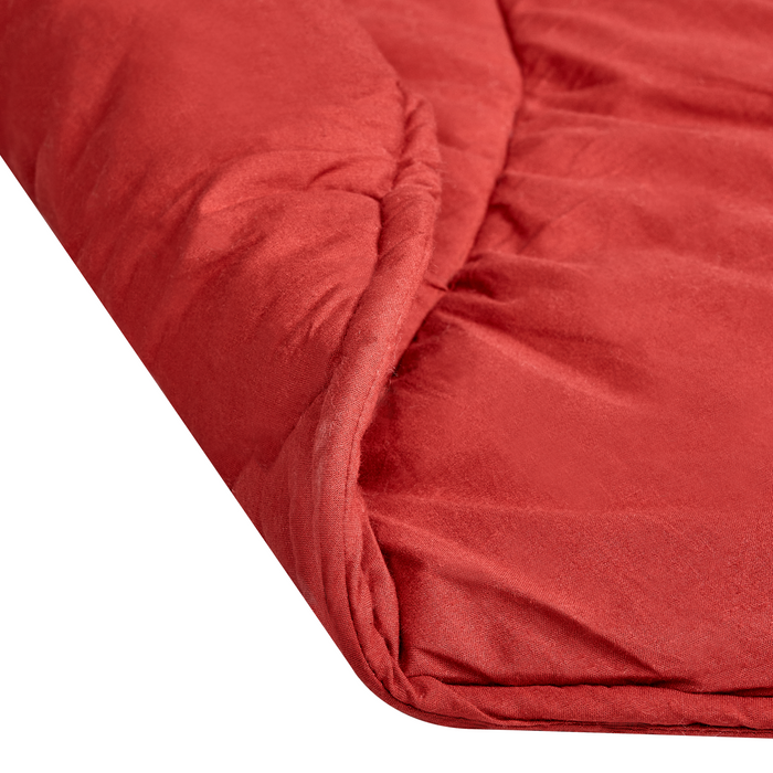 Beliani - EOLIA - Kinderspeelkleed - Rood - 110 x 110 cm - Katoen