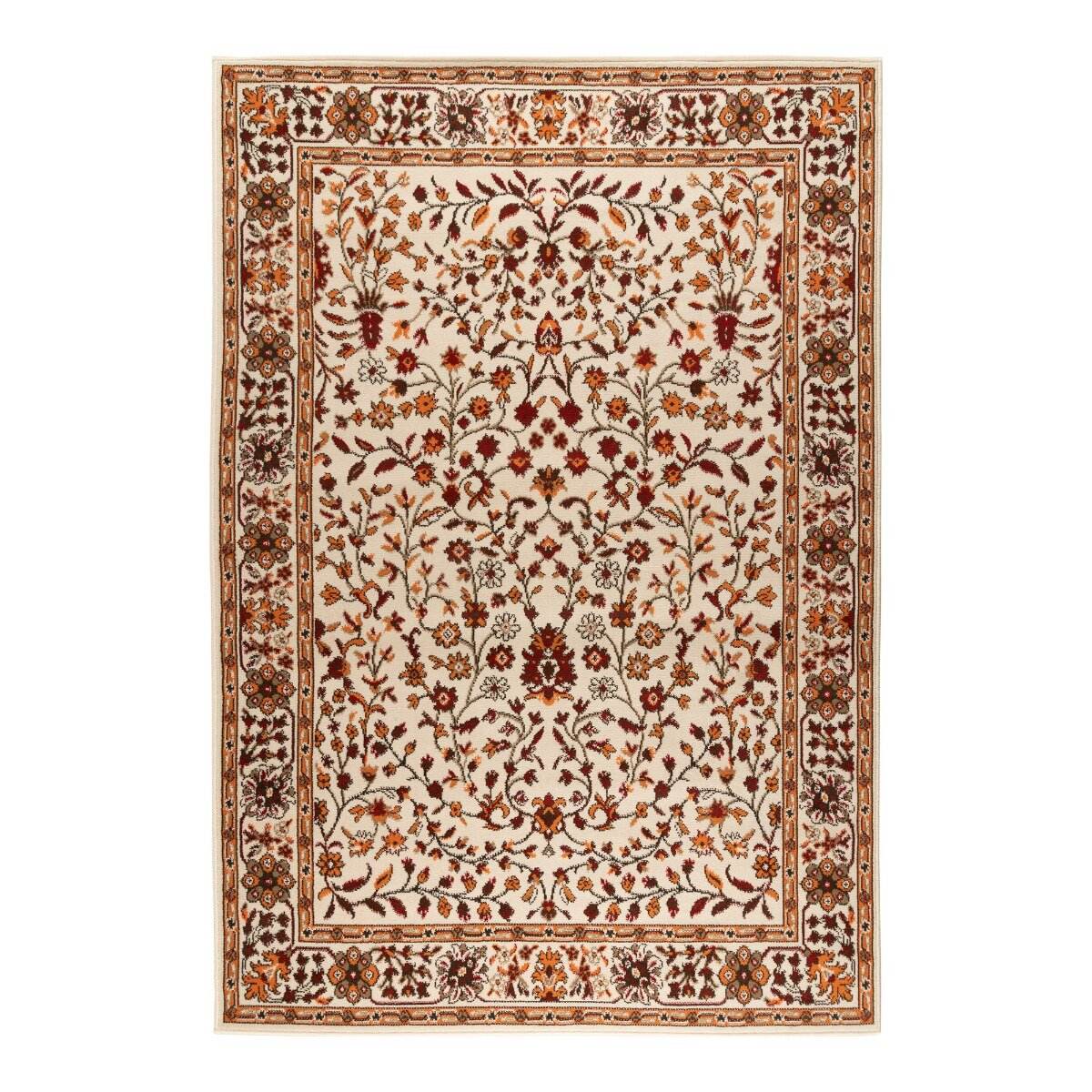 Interieur05 Vintage Vloerkleed Nazly Creme|Oranje - 190 x 280 cm