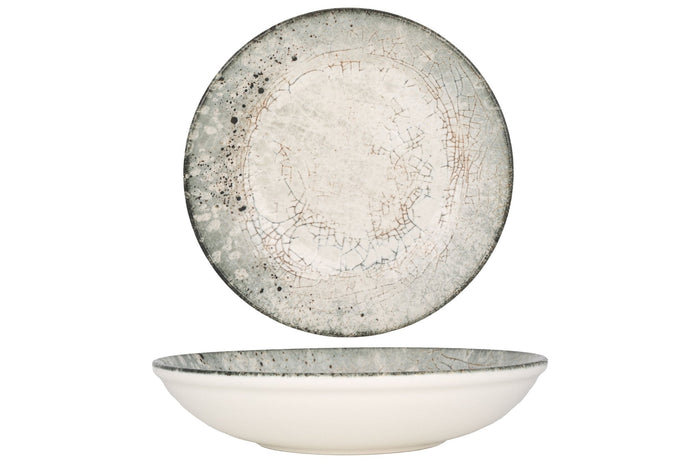 Rinart Diep bord - Sedir - Porselein - 25 cm (1200cc) - set van 6