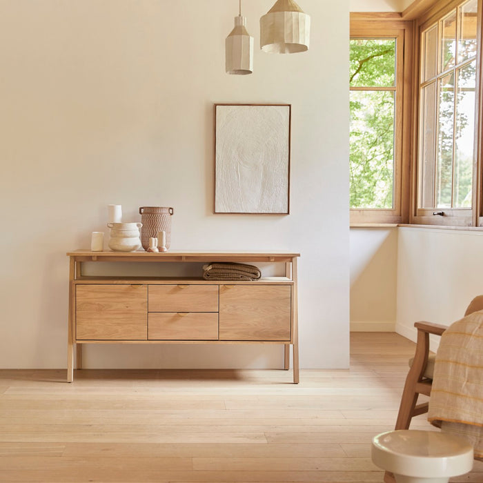 Tikamoon - Pola - Massief eikenhouten buffet 140 cm