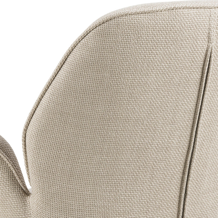 Rebellenclub Arne Eetkamerstoel met Arm - Beige