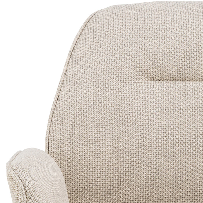 Rebellenclub Arne Eetkamerstoel met Arm - Beige